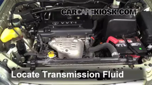 2003 Toyota Highlander 2.4L 4 Cyl. Transmission Fluid Add Fluid